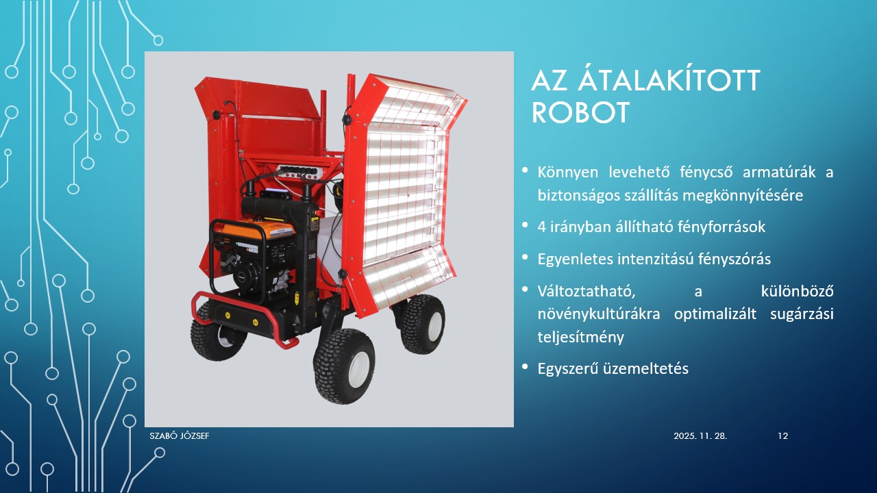 Átalakított robot