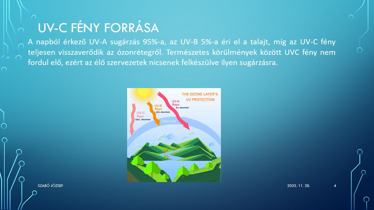UV-C Fényforrás